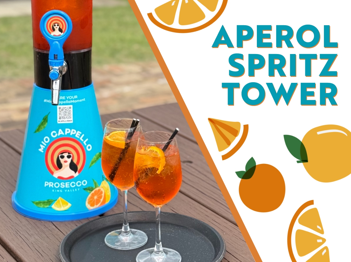 Aperol Spritz Tower