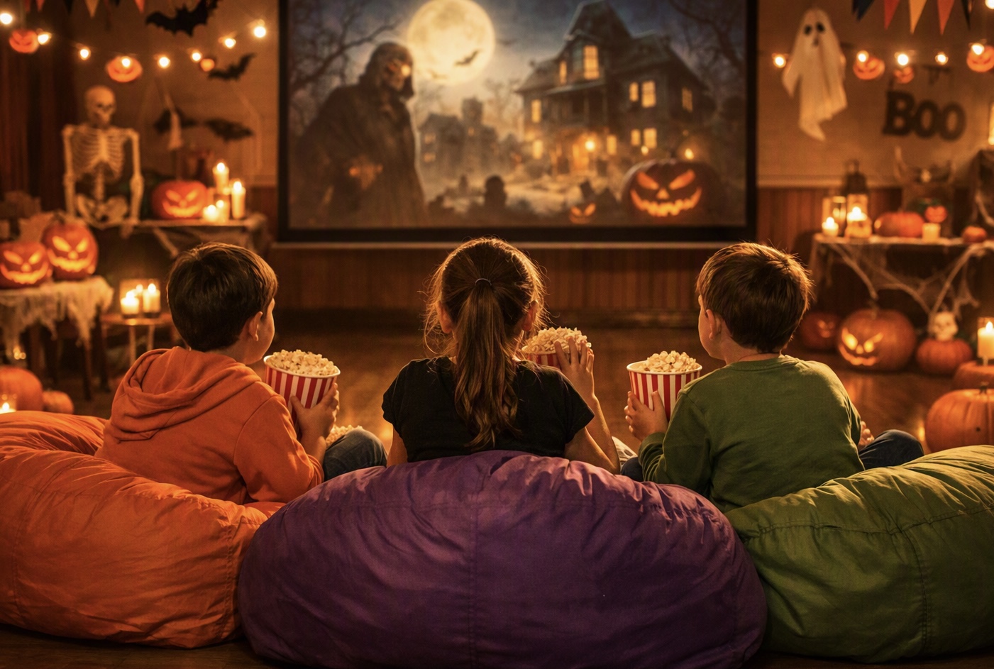 Poster: Halloween Movie Night @ WBRSL
